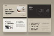 Modern Minimalist Presentation Templ, a Presentation Template by BrandPacks (Thumbnail 2 of 7)