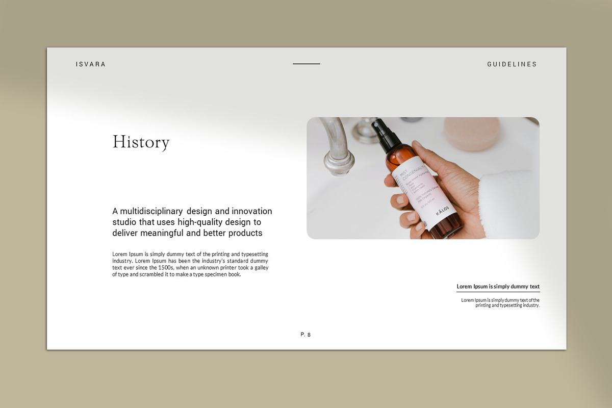 Isvara Google Slide Guidelines, a Presentation Template by Spesifikstd (Photo 3 of 12)