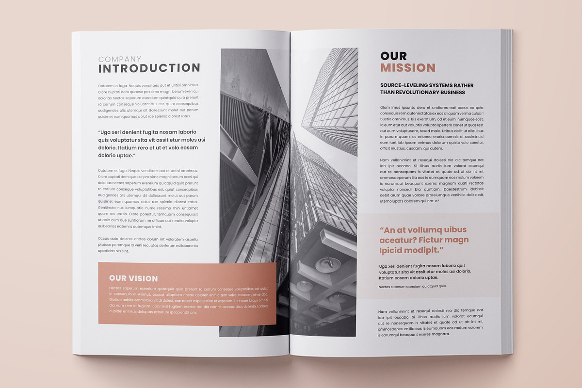 Business Planner Template, Canva, a Brochure Template by DesVert (Photo 3 of 6)