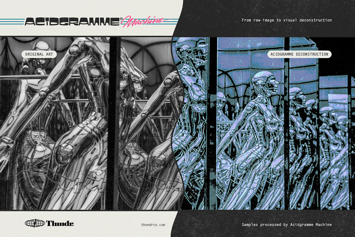 Acidgramme | Vintage Acid Graphics, a Layer Style Add-On by Thundr Co. (Photo 11 of 24)