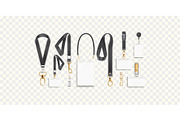 ID badge lanyards with clips, an Object Illustration by Yayasya (Thumbnail 3 of 3)