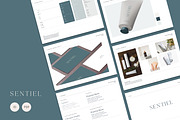 Sentiel Brand Proposal | Indesign CC, a Branding & Logo Template by Mindful Mapbooks Co. (Thumbnail 2 of 11)