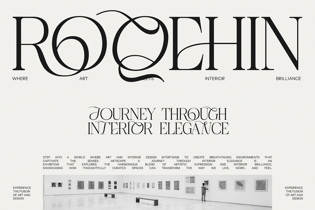 Rauleko Calligraphy Serif Font, a Serif Font by Graphicxell (Photo 5 of 10)
