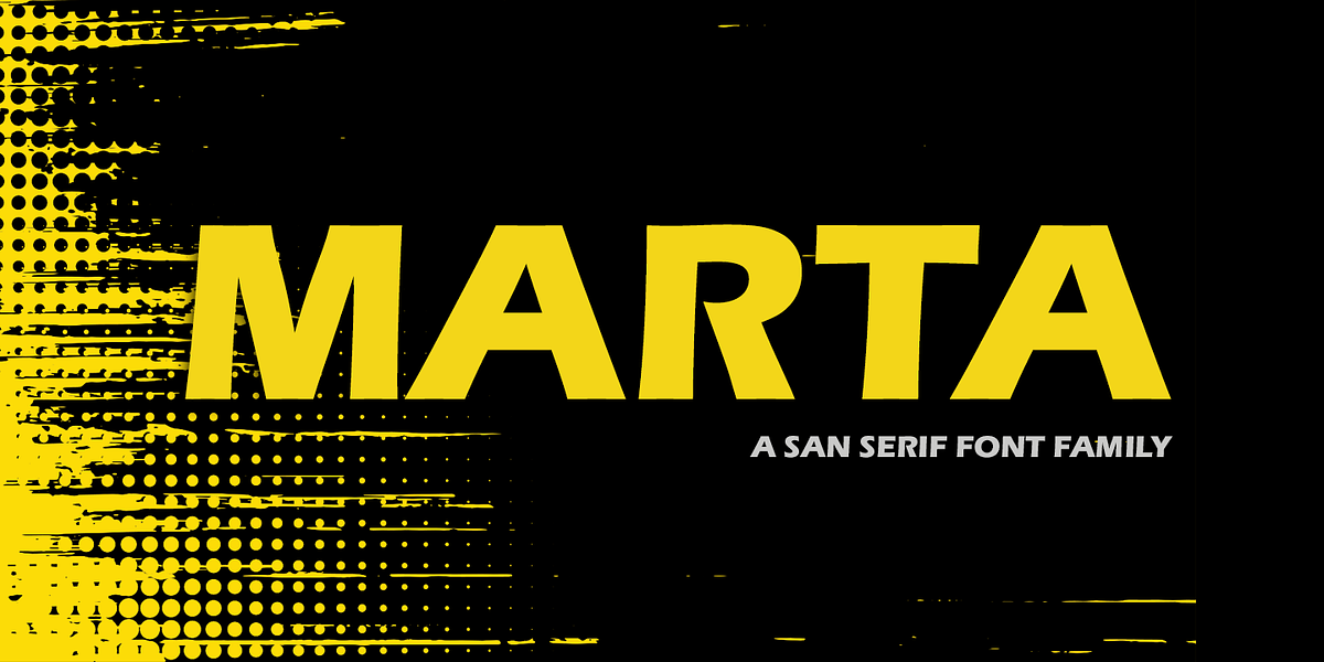 Marta, a Sans Serif Font by FontSite Inc. (Photo 1 of 4)