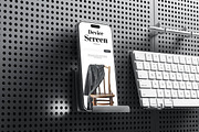 Device Screen Mockup With Pegboard, a Device Mockup by Rizky Audymas (Thumbnail 3 of 7)