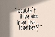 Snakeshadow Monoline Handdrawn Font, a Script Font by Letterative Studio (Thumbnail 4 of 7)