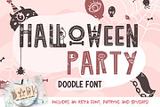 Halloween Party Pack!, a Font by Andrea De Oliveira (Thumbnail 1 of 11)