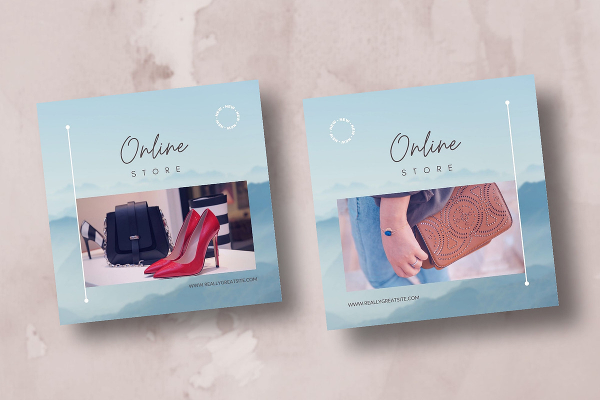 Store Instagram template for canva, a Social Media Template by Aji Gallery (Photo 5 of 5)