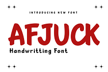 AFJUCK | Handwriting Display