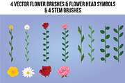 Flower Kit, a Brush Add-On by Industrial Artworks (Thumbnail 2 of 5)
