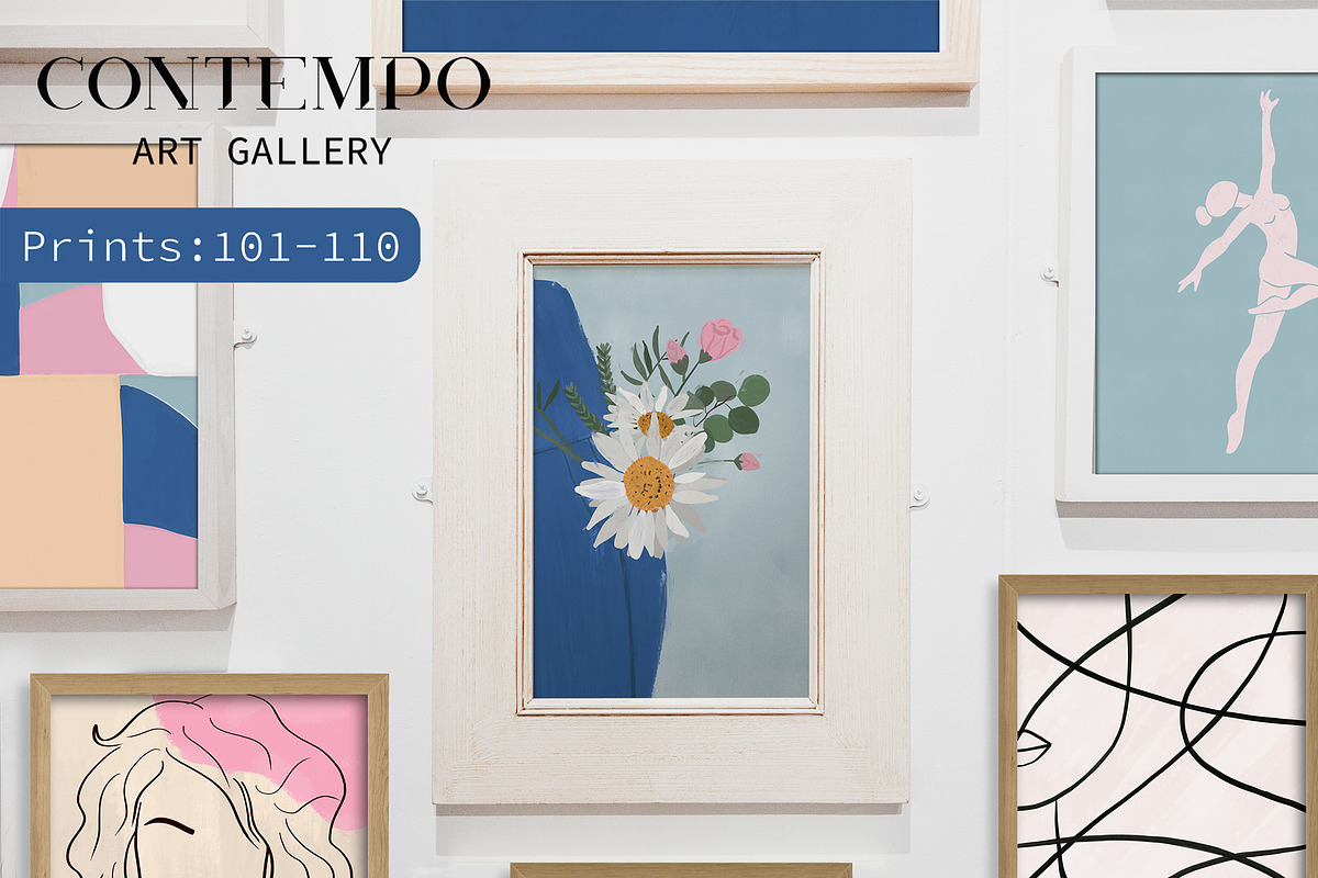 Contemporary Gallery Art Collection, an Illustration by Essentially Nomadic
