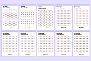 Money Saving Challenges Bundle Canva, a Stationery Template by Mustafiz (Thumbnail 4 of 6)