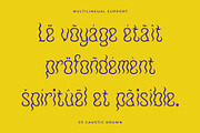 CS Caustic Drawn, a Sans Serif Font by Craft Supply Co. (Thumbnail 4 of 8)