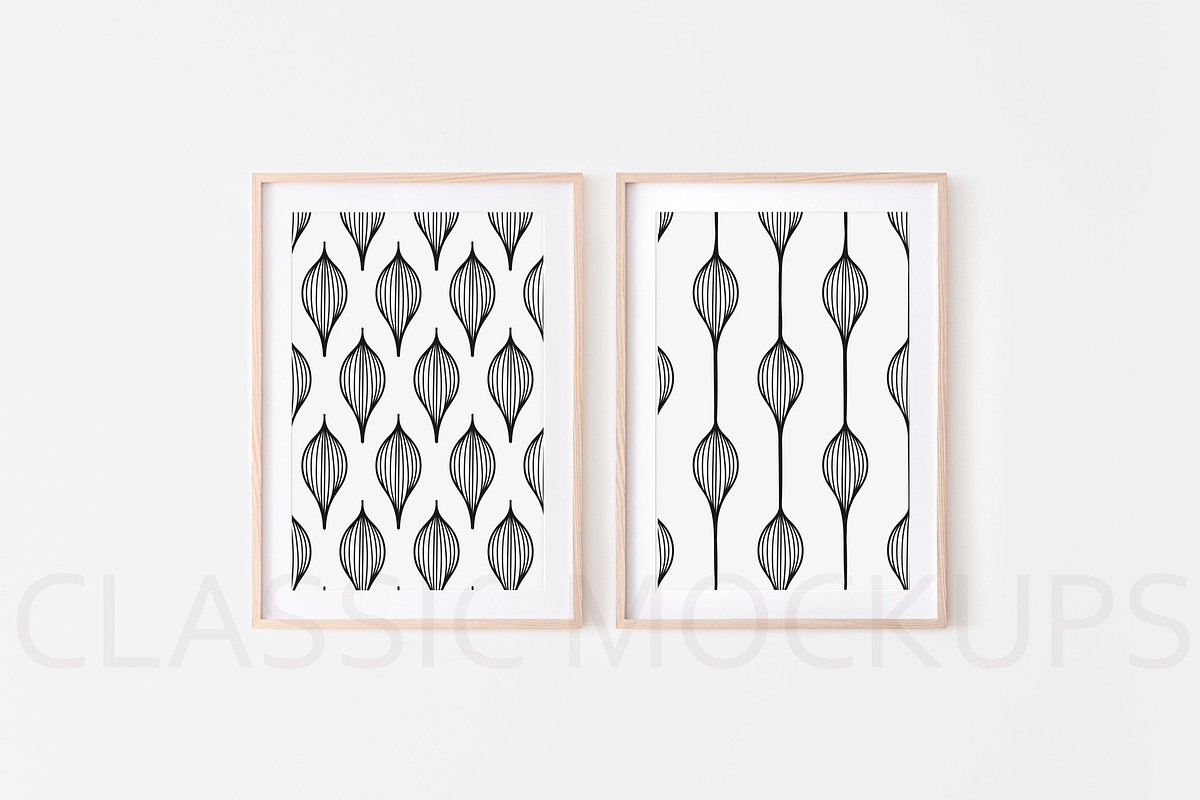 Classic Frame Mockup Bundle, a Print Template by Kate Roubin (Photo 5 of 7)