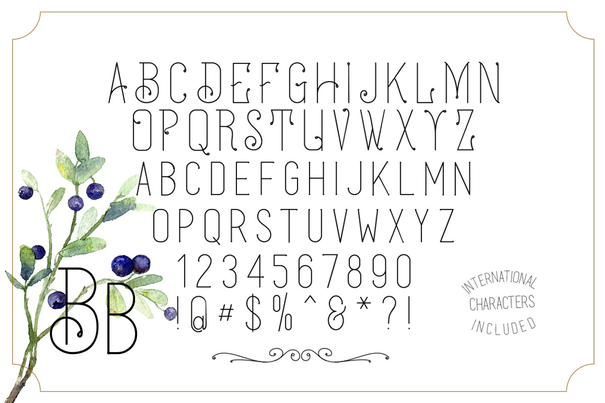 Buoyage Typeface + Extras preview 6