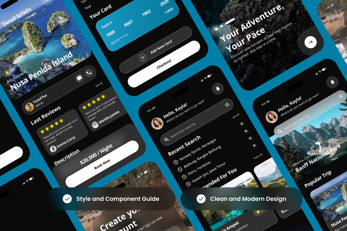 Soloria - Traveler Trip Plan App, an App Template by productype1 (Photo 4 of 5)