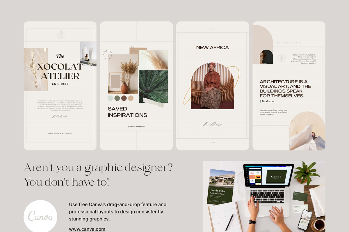 Tyos Canva Social Instagram Template, a Social Media Template by Goashape Studio (Photo 9 of 9)