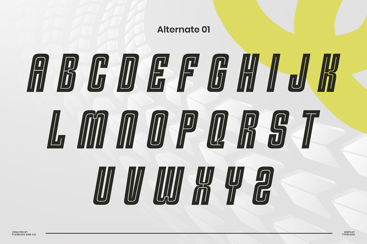 Burst Speed - Sports Sans Serif Font, a Font by Flawless And Co (Photo 7 of 9)