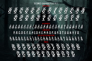 SCUMZ – Death Metal Font, a Blackletter Font by Fonday Studio (Thumbnail 7 of 9)