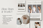 Canva Email Template Bundle, a Templates & Theme by Asha Glenn Design Studio (Thumbnail 2 of 9)