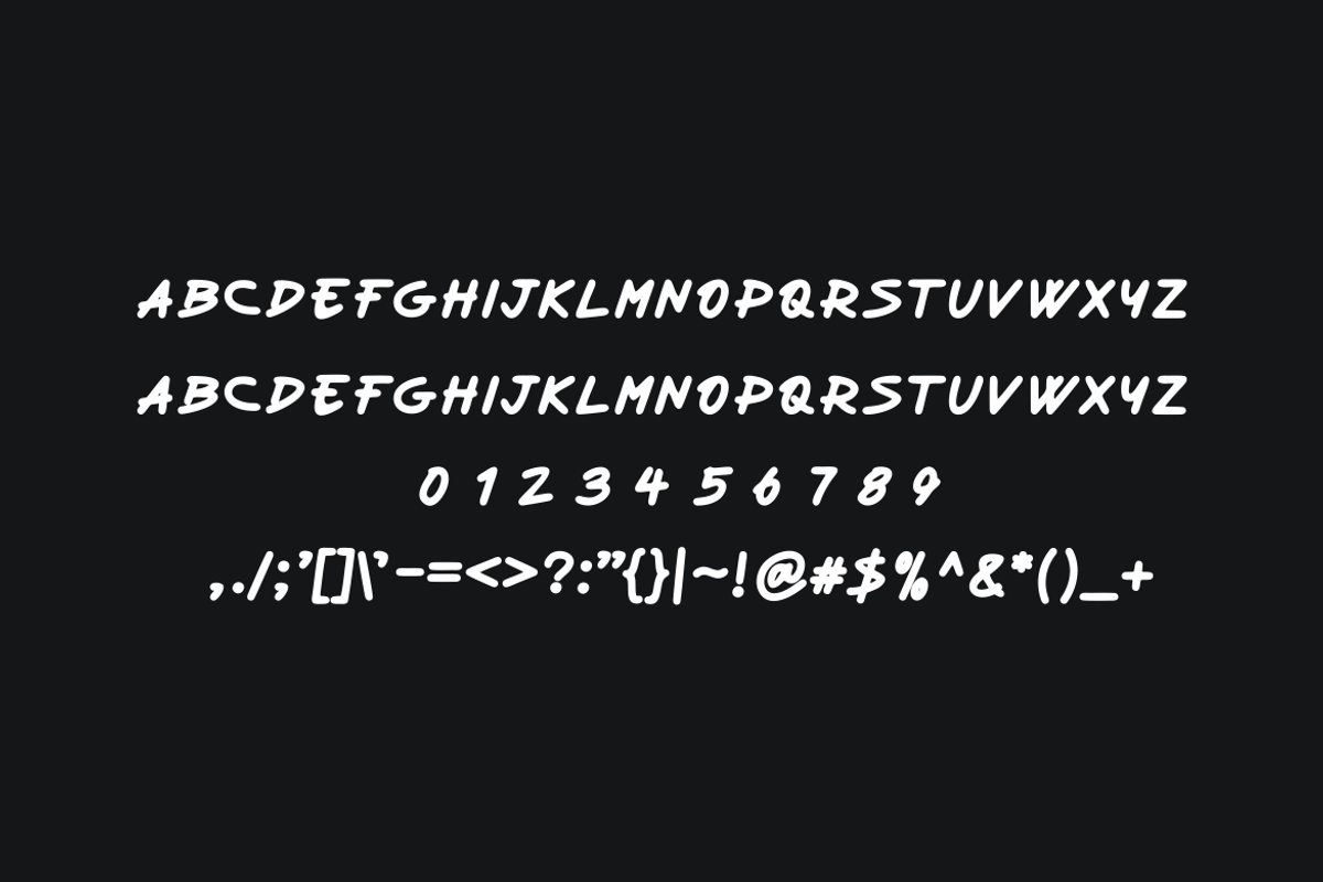 Gula Manis - Font, a Handwritten Font by artchiles_design (Photo 4 of 5)