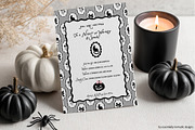 Coquette Halloween Seamless Pattern, a Pattern Graphic by Essentially Nomadic (Thumbnail 10 of 10)