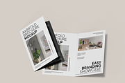 A4 Bifold Brochure Mockup, an Advertising Mockup by Bartama Graphic (Thumbnail 2 of 4)