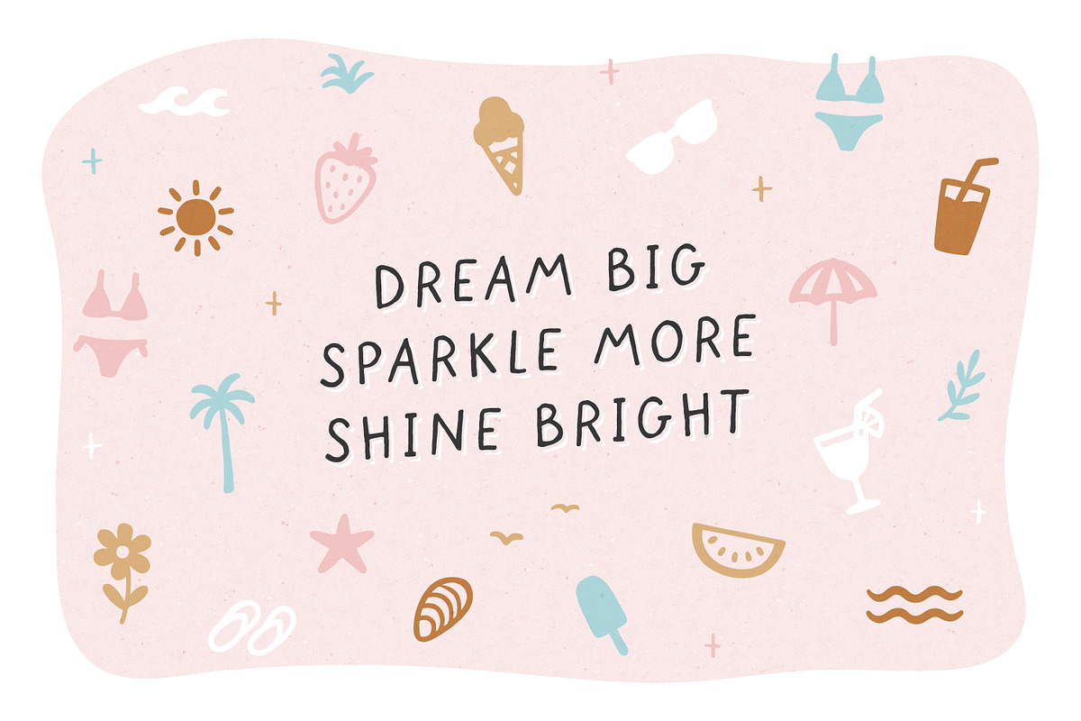 Little Daylights - Playful Font, a Handwritten Font by simpleblues (Photo 10 of 10)