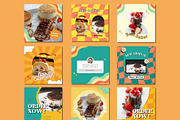 Desert Retro Social Media Post, a Social Media Template by BoontenStudio (Thumbnail 5 of 7)