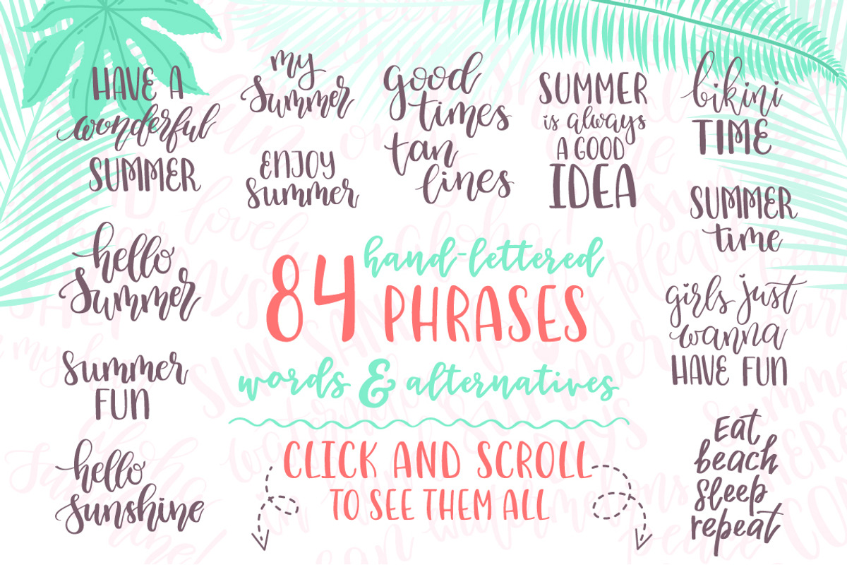 Summer Vibes Design Pack, a Decorative Illustration by Yuzach (Photo 7 of 13)
