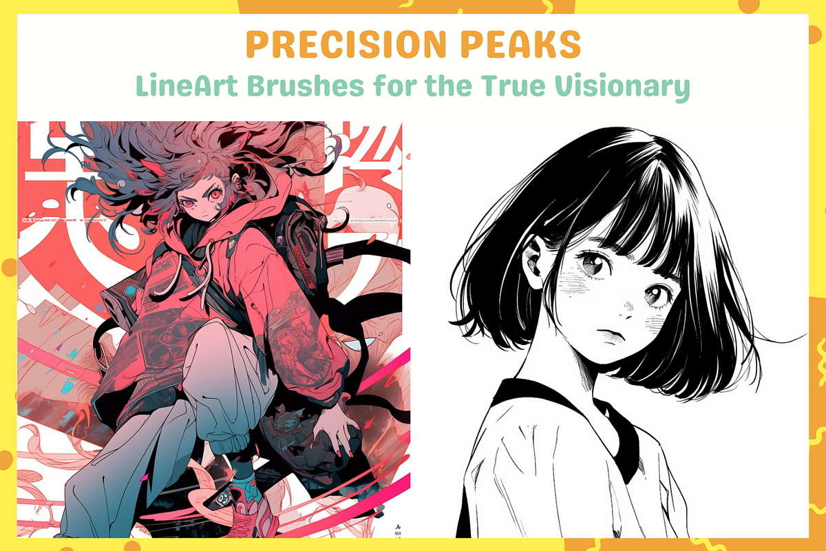 Procreate Easy Manga Lineart, a Brush Add-On by nikiartcorner (Photo 4 of 10)