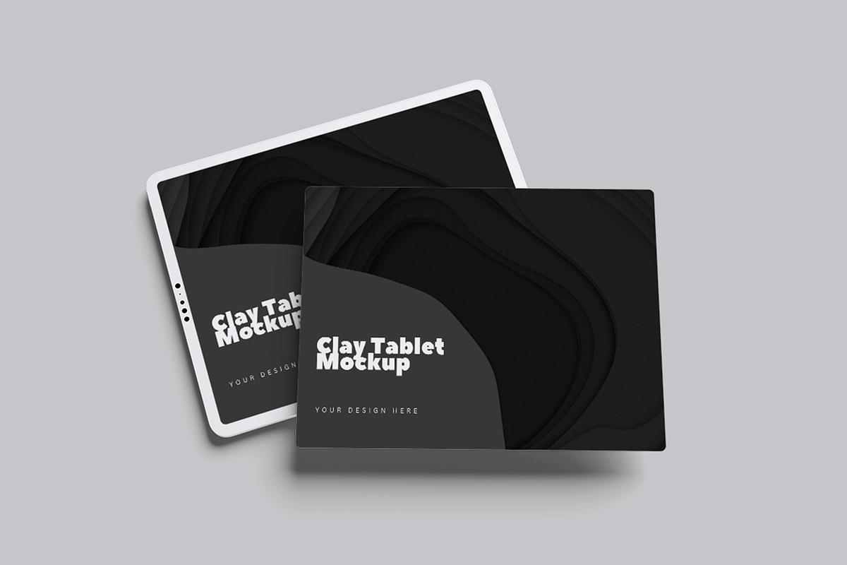 Tablet Clay Mockup, an iPad Mockup by Twins_studio926 (Photo 4 of 5)