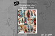 Shabby Lace Xmas Scrapbook Pages, a Seasonal Illustration by Digital Art Mahdiseño (Thumbnail 10 of 10)