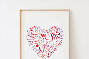 Watercolor Valentine Day Clipart PNG, a Seasonal Illustration by PatternPalette (Thumbnail 4 of 7)