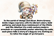 Retro Groovy Style - Handwritten, a Handwritten Font by Charmingbear59.design (Thumbnail 3 of 5)