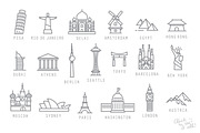 City flat icons, an Icon by Anna (Thumbnail 2 of 4)
