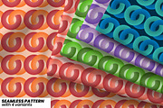 Donut Chain Geometric Pattern, a Pattern Graphic by Pyopo (Thumbnail 1 of 3)