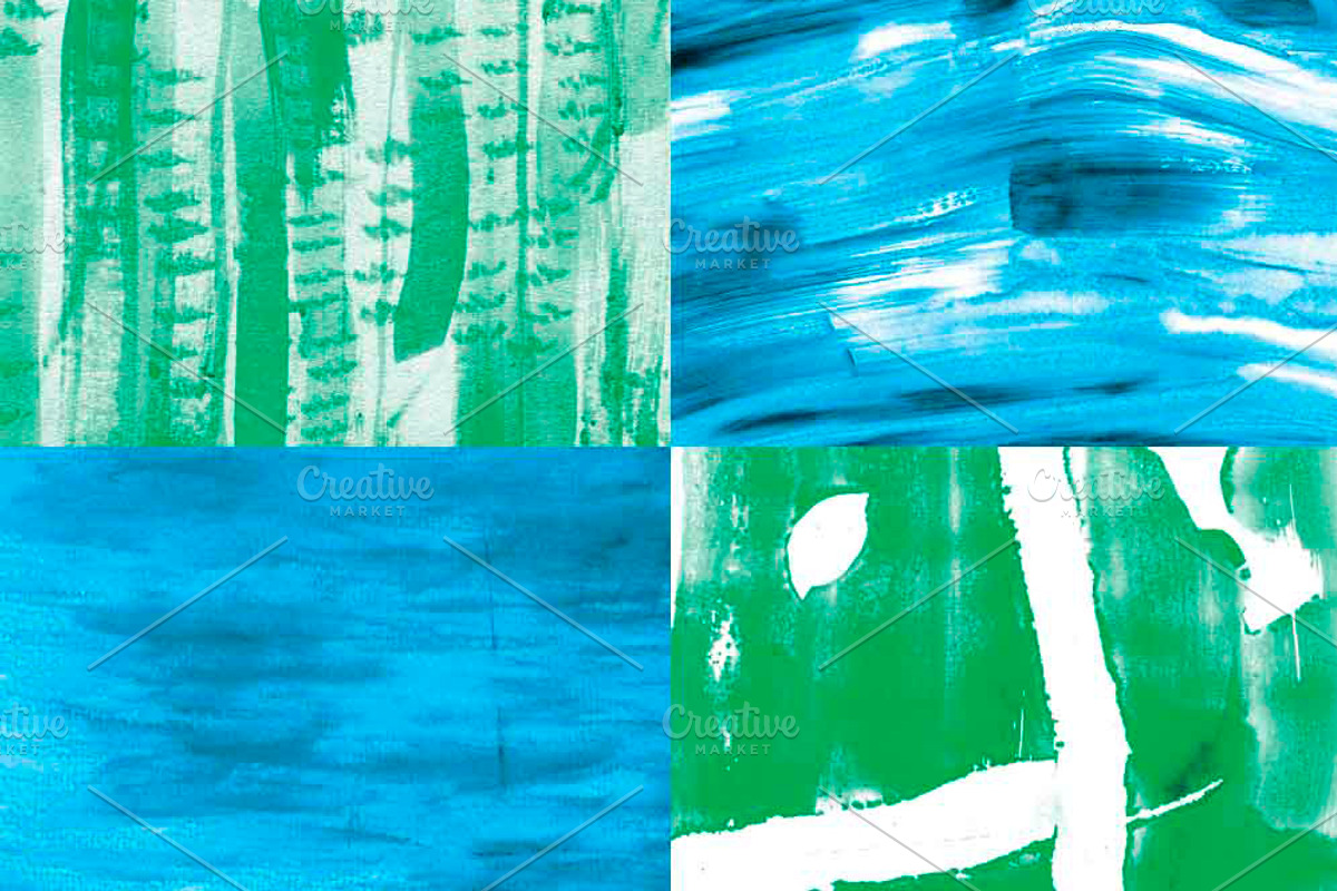 Abstract Landscape watercolour paper, a Texture Graphic by Liz Plummer (Photo 3 of 5)