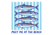Summer Meet Me at the Beach PNG, an Illustration by Canvas Craft (Thumbnail 1 of 6)