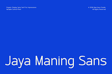 Jaya Maning Sans