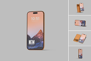 iPhone 17 Pro Max Mockup, an iPhone Mockup by lamorastudio