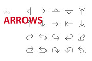 100 Arrows UI icons, an Outline Icon by Palau (Thumbnail 4 of 6)
