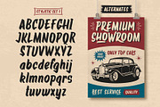Garage Brush Font, a Handwritten Font by alit design (Thumbnail 6 of 15)