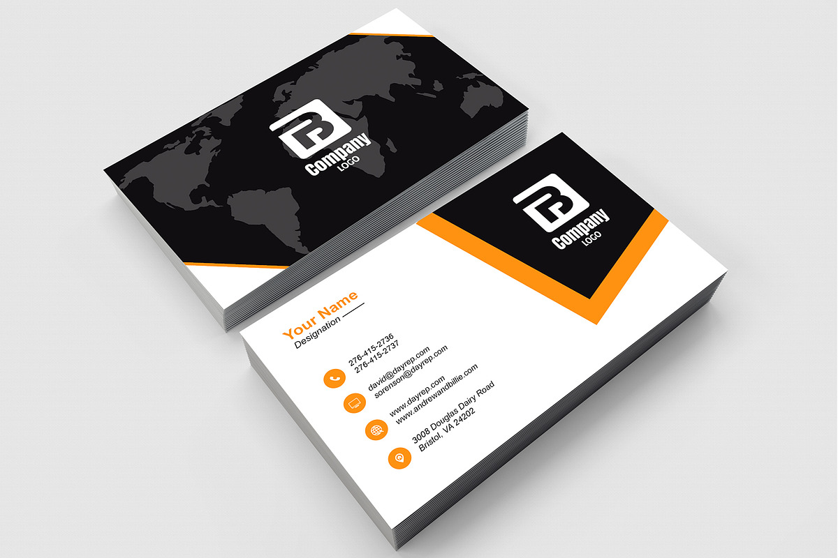 Corporate Agency Busines Card Template preview 5