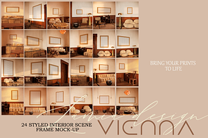 Vienna & Mockup Frame For Art