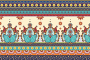 4 Colourful Vector Seamless Pattern, a Pattern Graphic by Ania Illustration (Thumbnail 3 of 5)