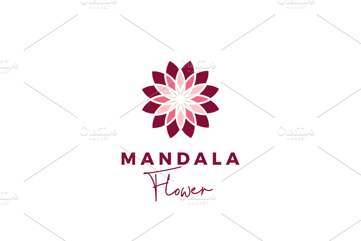 Simple Mandala Logo Design, a Branding & Logo Template by AlvinStd