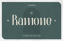 Ramone Aesthetic Serif Font