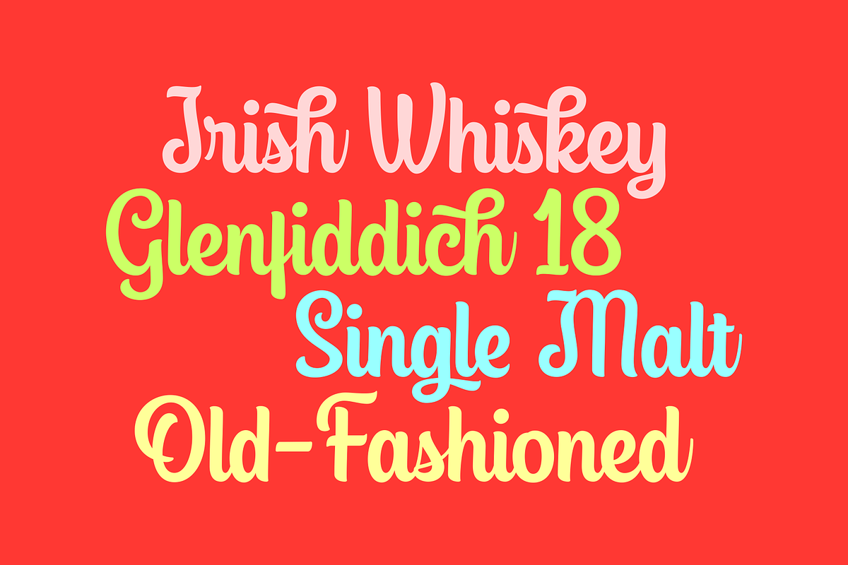 Glassgow Script, a Script Font by Twicolabs Fontdation (Photo 10 of 12)