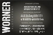 Worner Blotch Font, a Sans Serif Font by suhadidesign (Thumbnail 5 of 5)